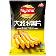限地区，2件，乐事 大波浪薯片 香脆烤鸡翅味 70g