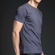 Gracebox 棉莱卡短袖圆领T恤 美国进口长绒棉 千元CK内衣质感