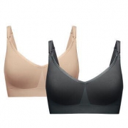 medela 美德乐 Bravado 哺乐多哺乳文胸 奶油色+黑色