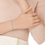 SWAROVSKI 施华洛世奇 Humanist系列 女士生命之花镶钻手链 5353226