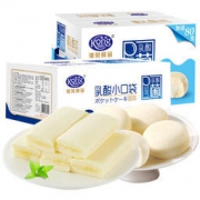 港荣蒸蛋糕 早餐软面包 整箱580g