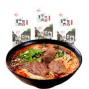 想念挂面 牛肉拉面296g*3盒 6人份