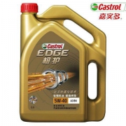 嘉实多(Castrol) 极护5W-40全合成机油 SN级 钛流体 汽车发动机润滑油 4L装一瓶