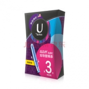京东PLUS会员：kotex 高洁丝 导管式卫生棉条 普通流量 3支装 *2件