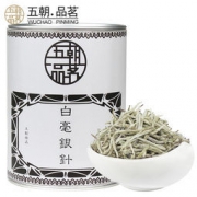 五朝品茗 白豪银针福鼎大白毫小罐 75g