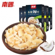 海南特产，南国 香脆椰子片60g*5盒