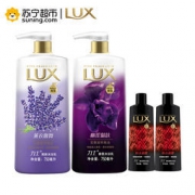 Lux 力士 沐浴露套装（幽莲魅肤750ml+薰衣馨舞750ml+恒永慕爱100ml*2）*3件