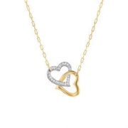 SWAROVSKI 施华洛世奇 1062708 双心水晶项链 *2件