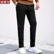 比菲力 男士纯棉休闲裤