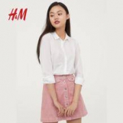 H＆M DIVIDED HM0552471 女士纯棉衬衫