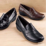 限尺码，Clarks 其乐 Marigold 女士真皮一脚蹬休闲鞋 Prime会员凑单免费直邮