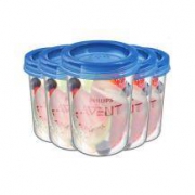 AVENT 飞利浦新安怡 VIA储奶杯母乳储存杯组240毫升*5 /组 辅食储存杯 *2件