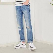 Semir 森马 11-047241306-0840 男士牛仔裤 *2件