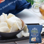 韩国趣莱福 蒜味鲜虾片 240g