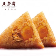五芳斋 咸蛋黄鲜肉粽 140g*6只
