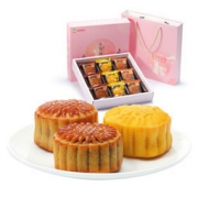 PLUS会员：来伊份 小团圆月饼礼盒 9只装 330g/盒 *3件