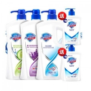 Safeguard 舒肤佳 沐浴露3.4L套装（纯白1L+薰衣草1L+青瓜1L + 纯白洗手液225ml*2）