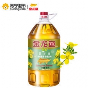 金龙鱼 非转基因纯香菜籽油 5L*3件
