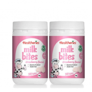贺寿利（Healtheries） 香浓奶片  草莓味50片