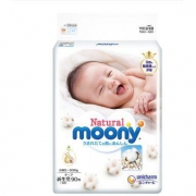 Moony Natural 皇家系列 初生婴儿纸尿裤 NB90片