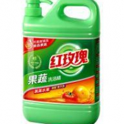 红玫瑰 果蔬洗洁精 1.208kg*3件