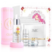 OLAY 玉兰油 淡斑小白瓶套装 美少女战士限量版（精华40ml+水18ml+霜14g+面膜*8）