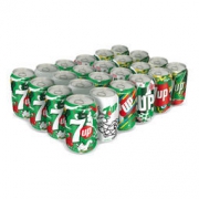 7喜 冰爽柠檬味汽水 330ml*24罐