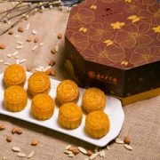港式流沙奶黄月饼 礼盒装 8枚/480g