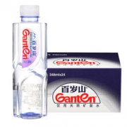 百岁山 饮用天然矿泉水 景田 348ml*24瓶