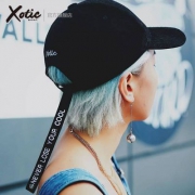 易烊千玺同款品牌，Xotic NEVER LOSE YOUR COOL 长飘带鸭舌帽 4色