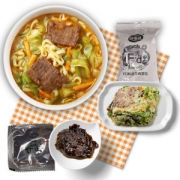 海福盛 私房牛肉面 64g*6桶 FD冻干技术 大块肉菜
