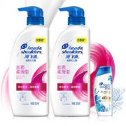 Head & Shoulders 海飞丝 去屑洗发露 500ml*2+致美80ml *3件