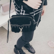 Rebecca minkoff 真皮流苏相机包  Prime会员免费直邮含税