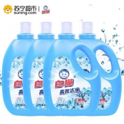 Baimao 白猫 高效洁净洗衣液 3kg*4瓶