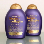 Ogx 欧姬丝 生物素和胶原蛋白洗发水 385ml*3瓶 131.09元含税