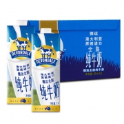 德运（Devondale） 全脂牛奶 1L*10盒整箱装