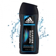阿迪达斯 男士活力运动酷爽去屑洗发露220ml