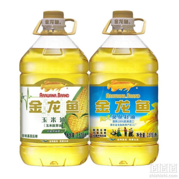 金龙鱼阳光葵花籽油+玉米油