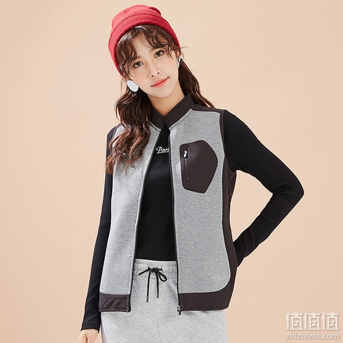 美特斯邦威女士马甲