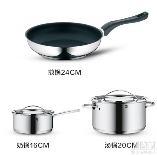 福腾宝不锈钢锅具三件套
