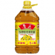 鲁花 物理压榨特香菜籽油 5L