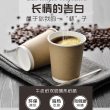 商吉牛皮带盖纸杯 16oz杯+黑盖黑塞