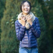 裂帛 小立领修身轻薄羽绒服