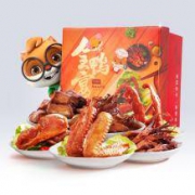 三只松鼠 鸭肉大礼包 22小包