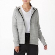 双11预售：MUJI 无印良品 女式不易沾水连帽衫