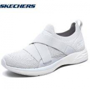 20日0点：Skechers 斯凯奇 女鞋透气网面搭带平底鞋 32725