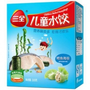 三全 儿童水饺 鳕鱼海苔口味 300g （42只）