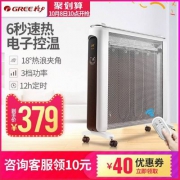 Gree 格力 NDYN-X6021B 电子控温遥控电暖气