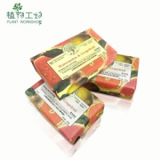 植物工坊 精油洗脸皂 100g*3块 适合任何肤质