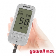 yuwell   鱼跃 医用免调码血糖仪 赠针头+试纸+酒精棉各50片